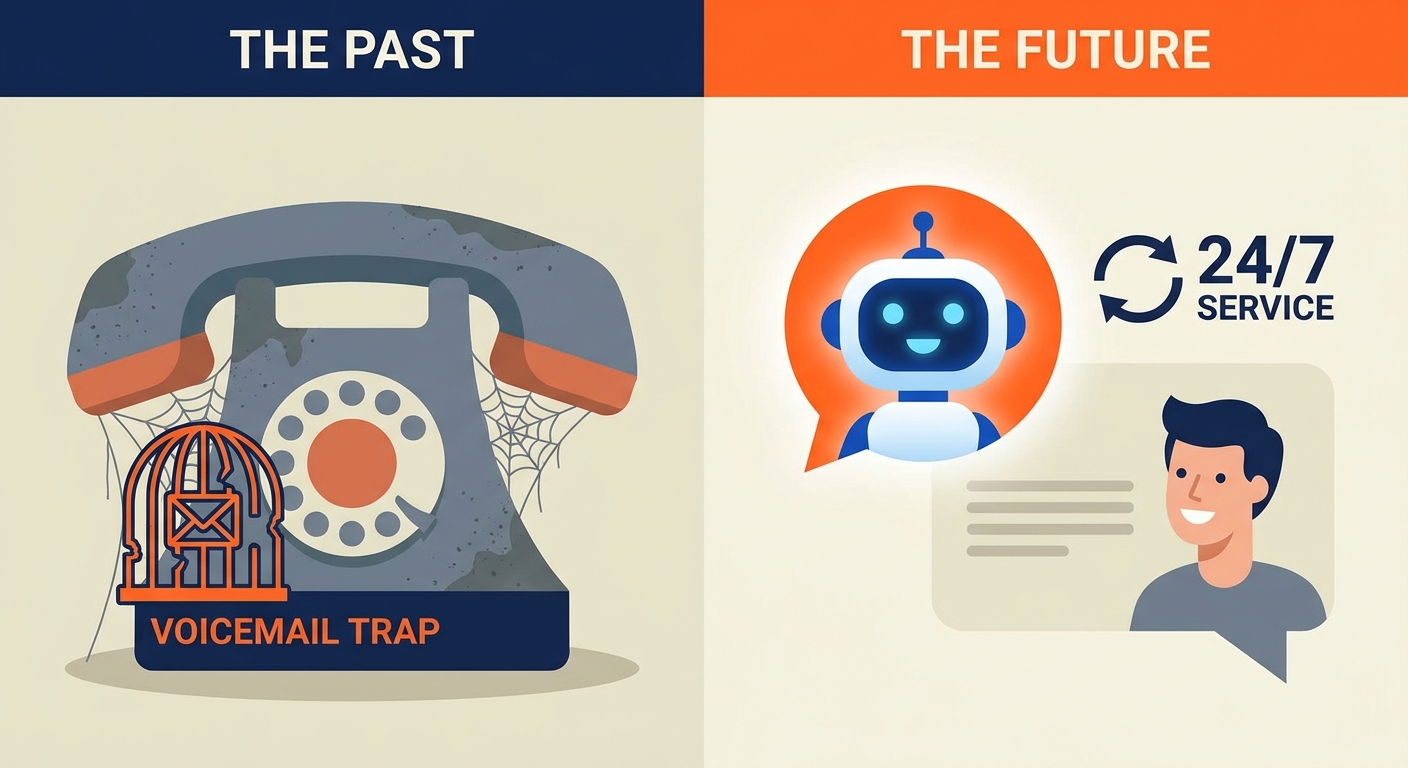 After-Hours Answering Service Alternatives: Why Smart Businesses are Switching to AI