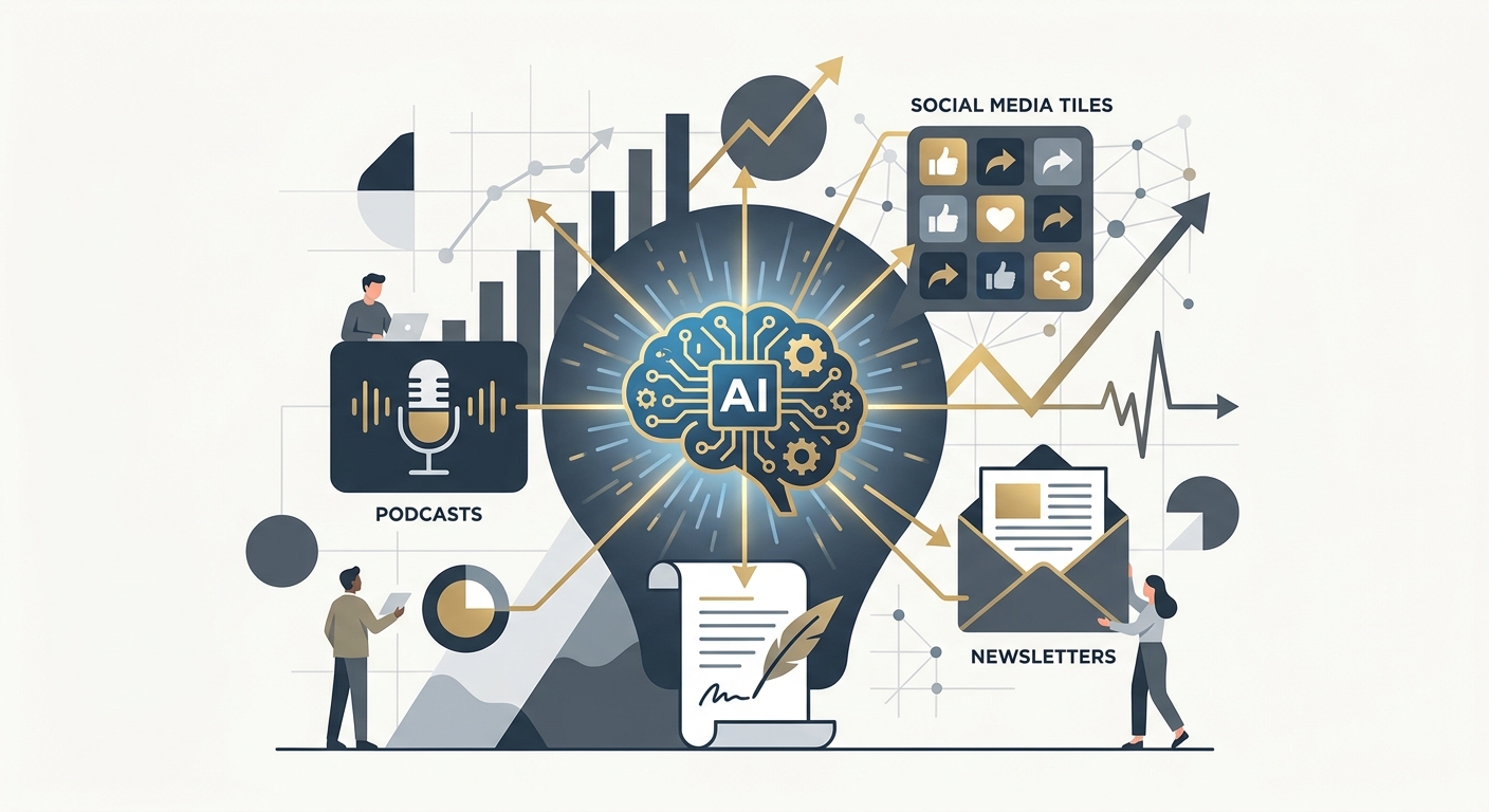 The Future of Engagement: Using AI for Content Repurposing and Growth