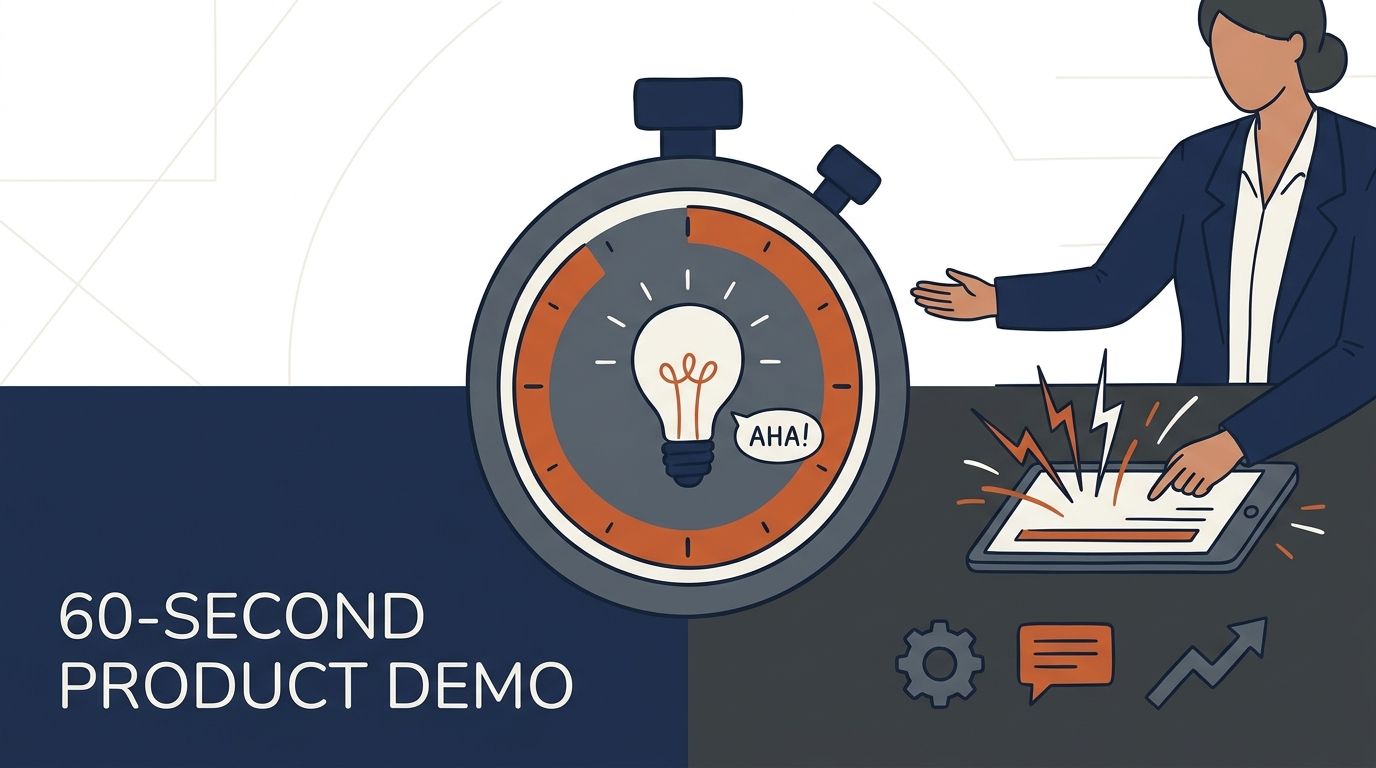 The 60-Second Product Demo: Script Framework That Actually Converts