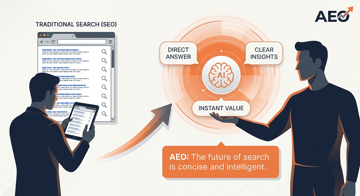Beyond Keywords: Why Answer Engine Optimization (AEO) is the New SEO