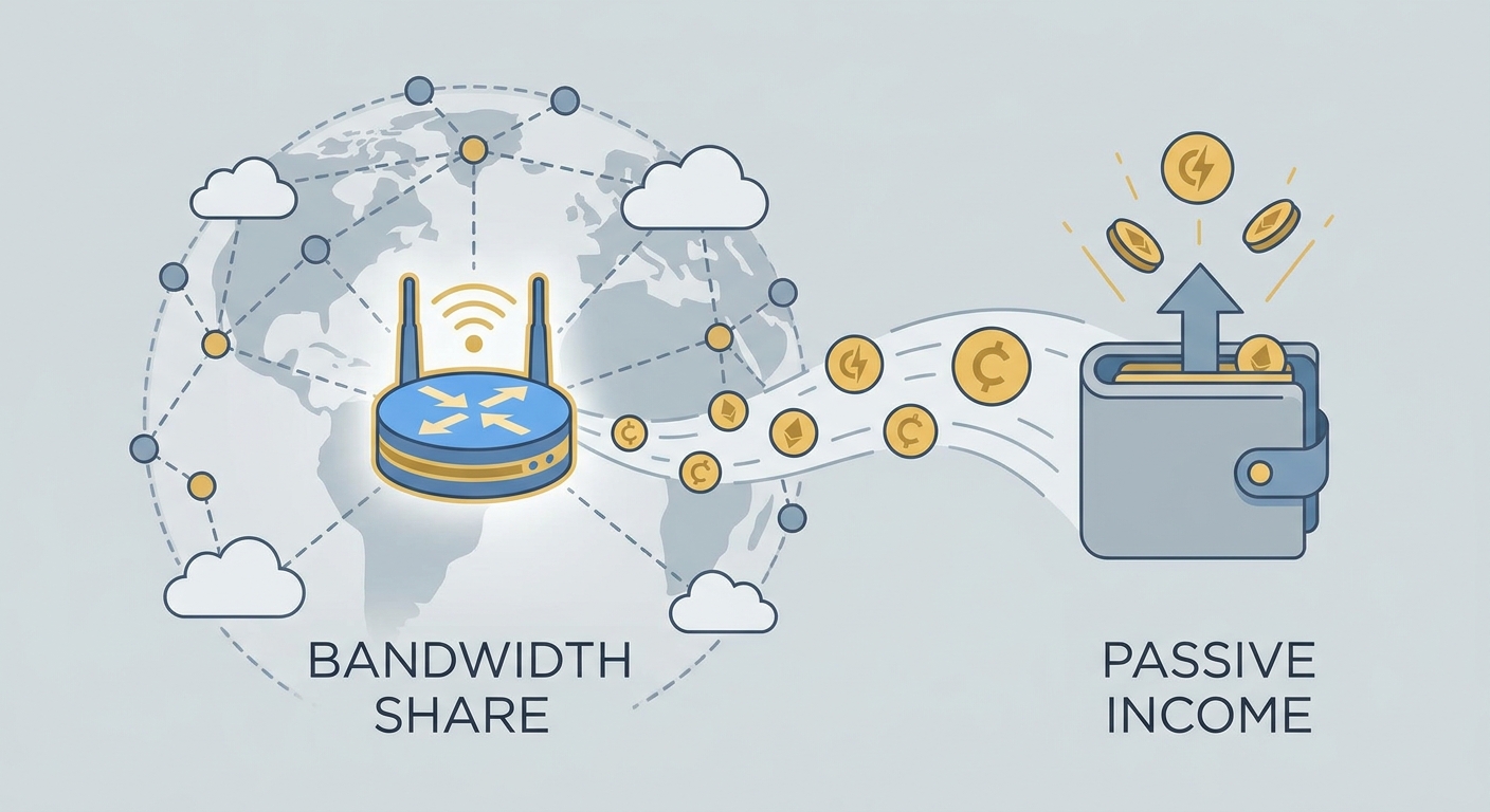 Airbnb for Bandwidth: How You Can Earn Crypto by Sharing Your Internet Connection