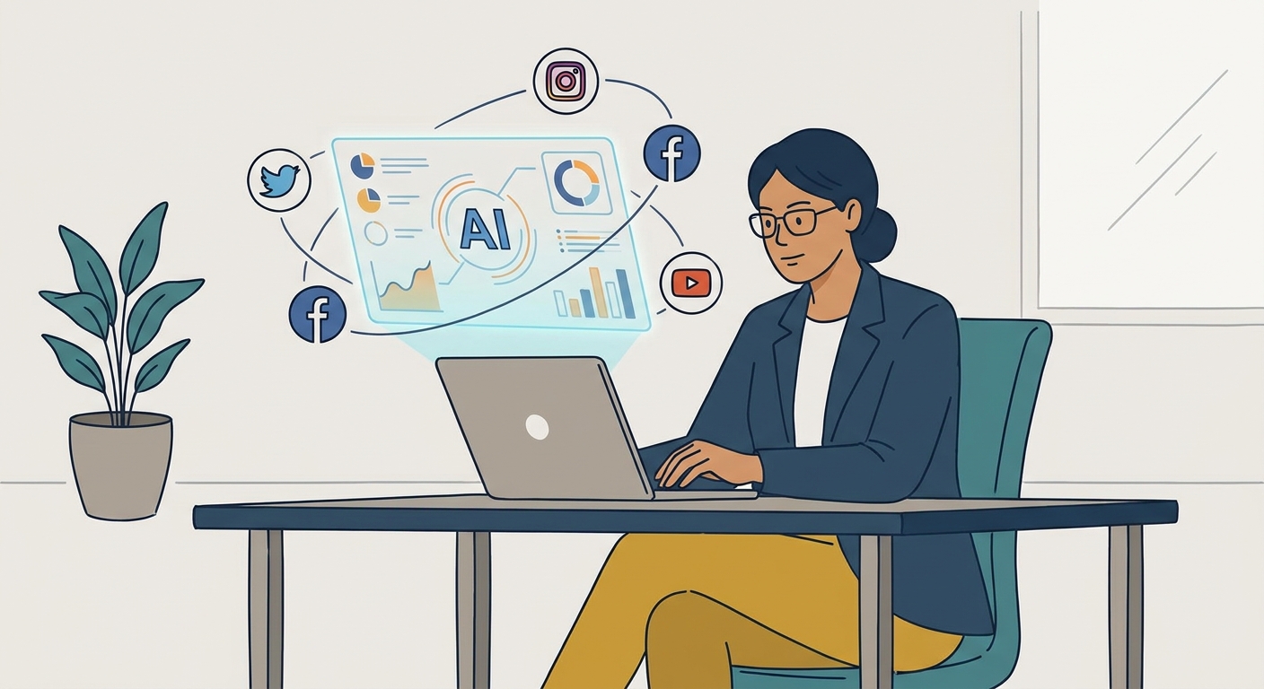 How to Scale Small Business Social Media Marketing Using AI Automation