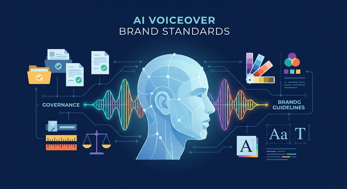 How to Brief Your Team on AI Voiceover Brand Standards
