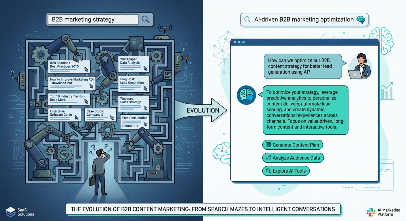 Why Your B2B SaaS Content Marketing Needs a Generative Engine Optimization Overhaul