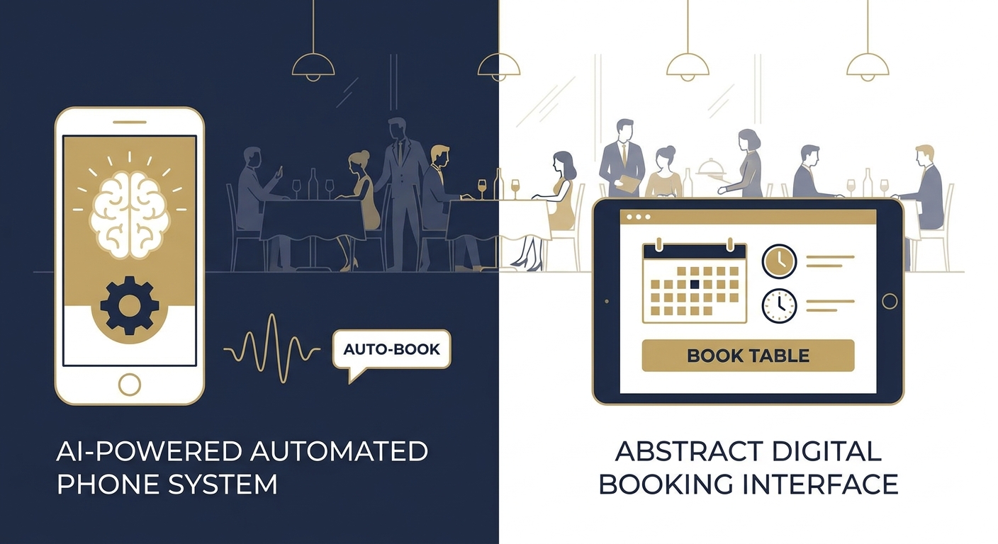 Restaurant Reservation Automation: AI Phone Systems vs. Online Booking Platforms