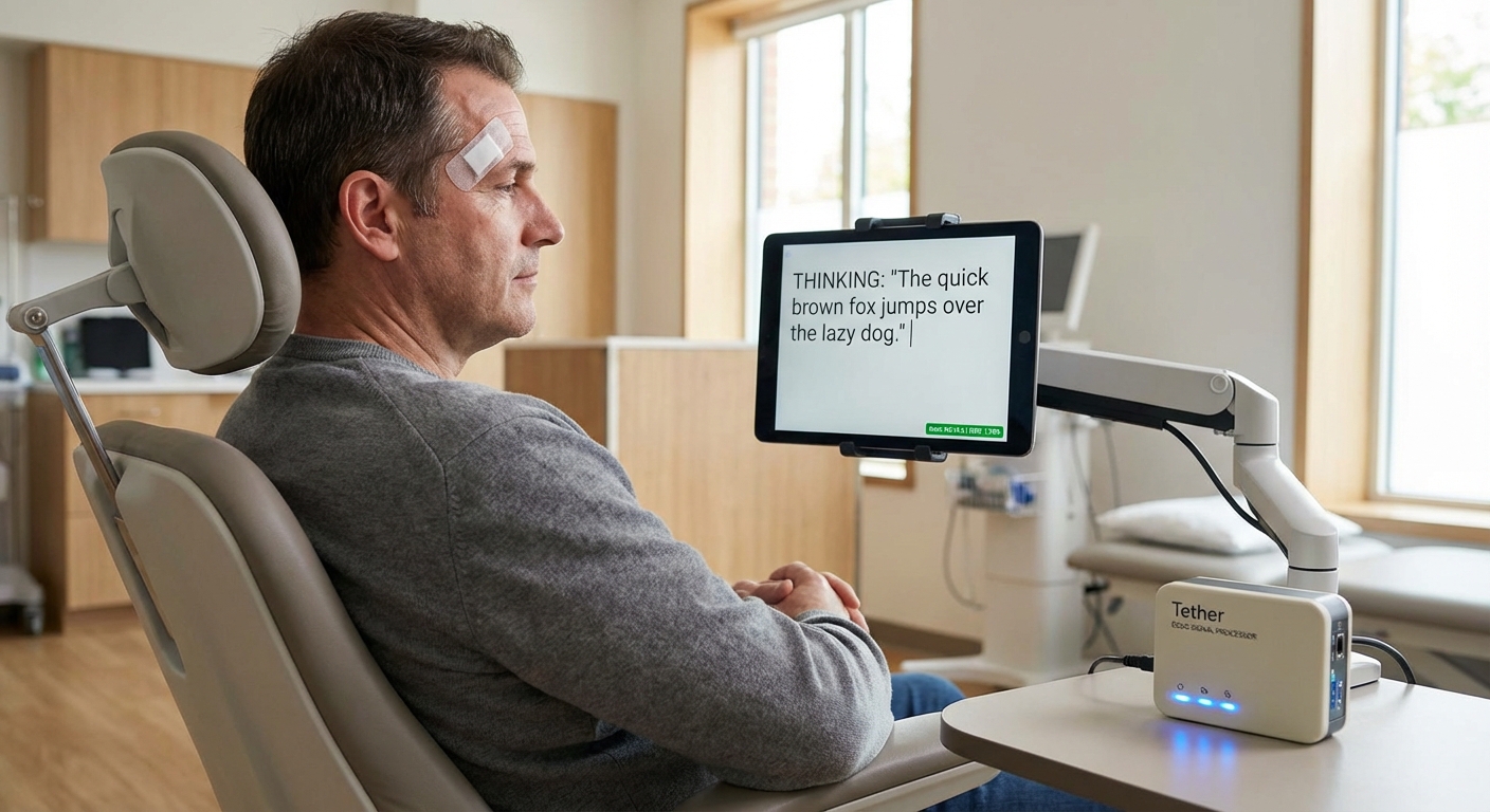 Tether Establishes New Industry Standards for Brain-to-Text Speech Decoding via AI-Augmented BCI Implants