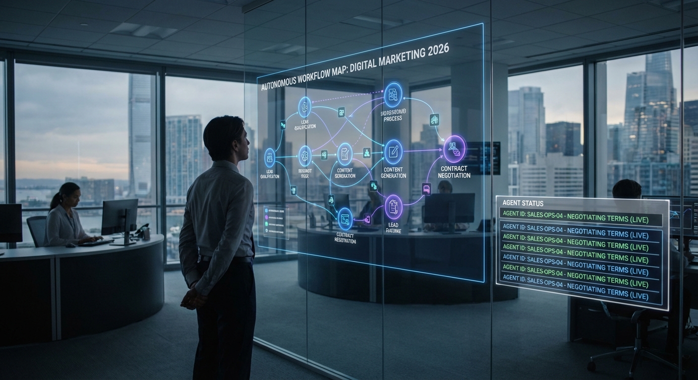 New Industry Report Forecasts Autonomous AI Agents Will Redefine Digital Marketing Workflows by 2026