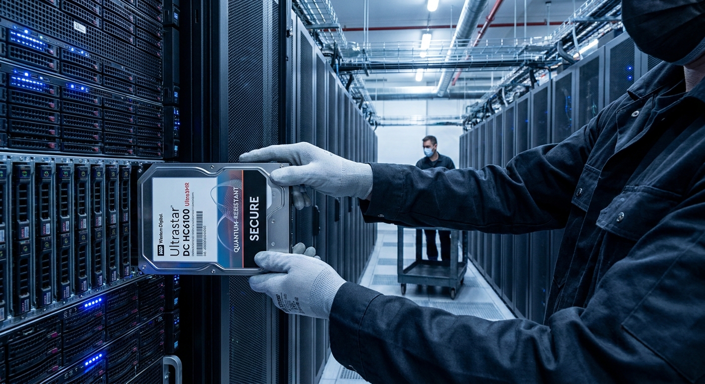 Western Digital Launches First Post-Quantum Cryptography Hard Drives to Secure Data Against Future Threats