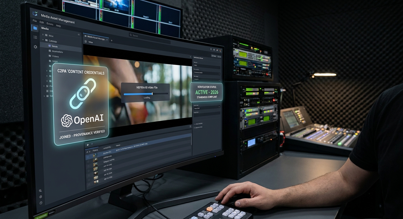 OpenAI Joins Industry Effort to Standardize Synthetic Media Watermarking and Content Provenance for 2026