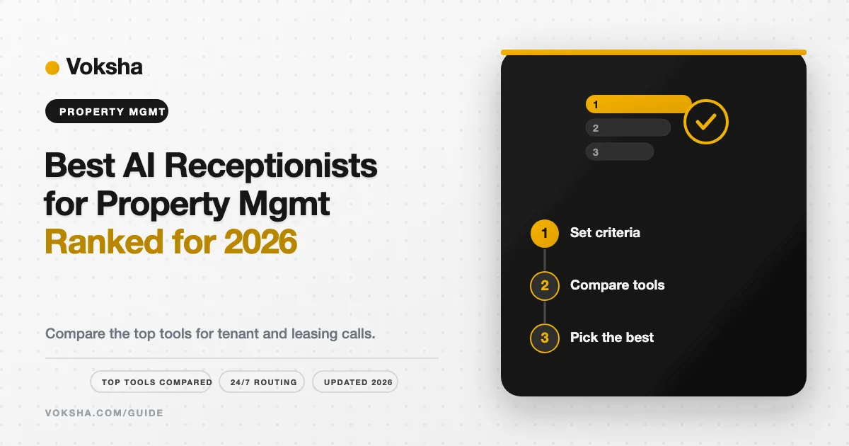 Best AI Receptionist for Property Management Companies
