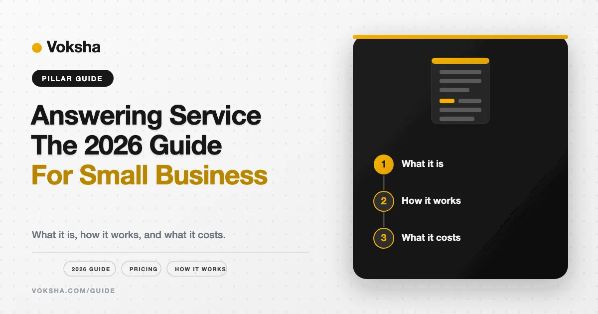 Answering Service: The Complete 2026 Guide for Small Businesses