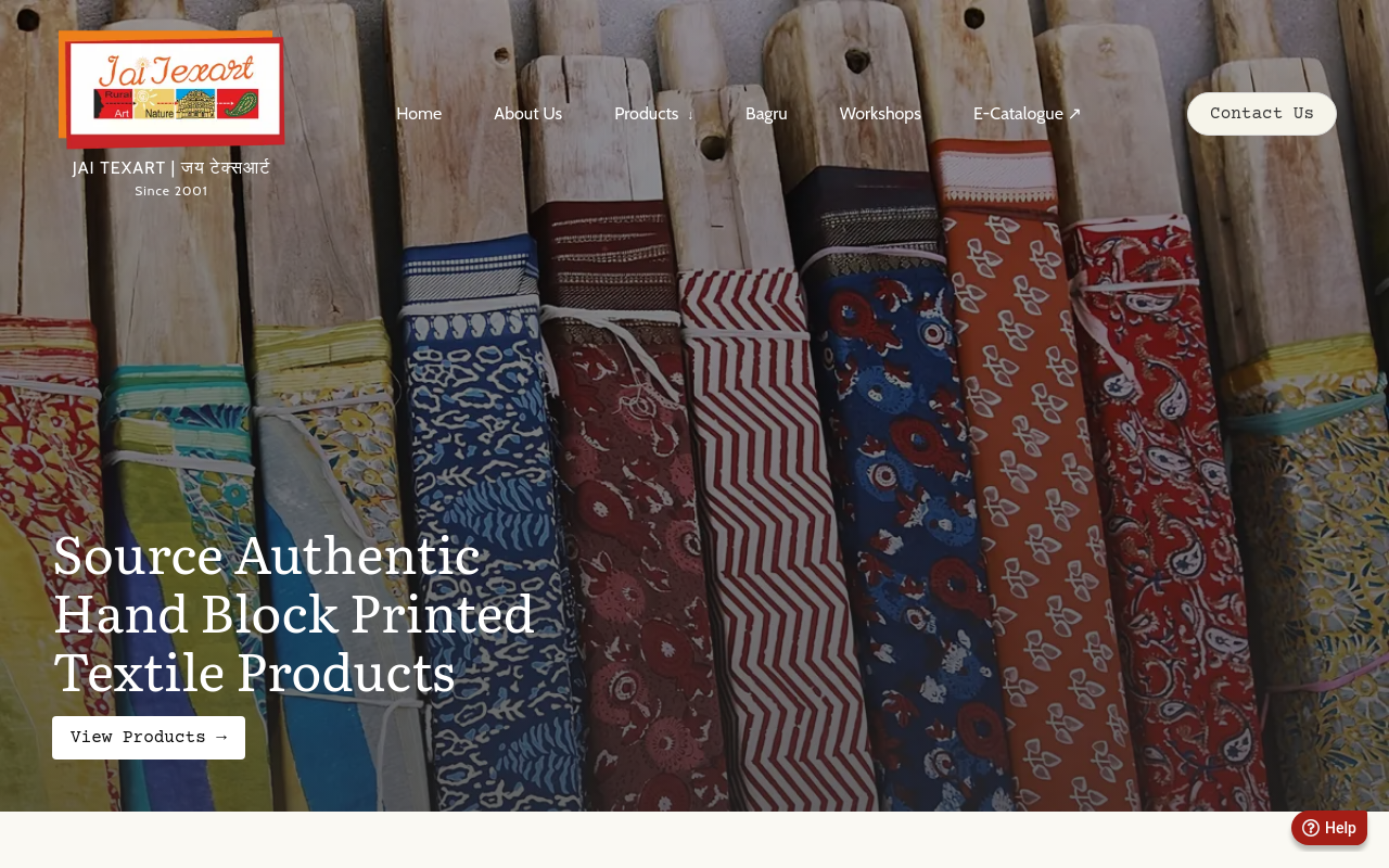 Screenshot of Jai Texart