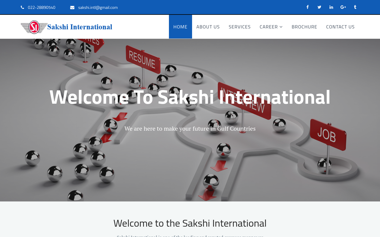 Screenshot of Sakshi International