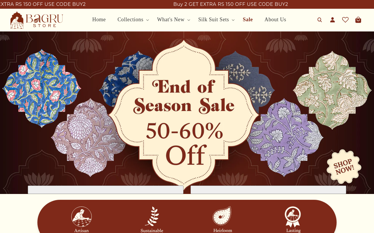 Screenshot of Bagrustore